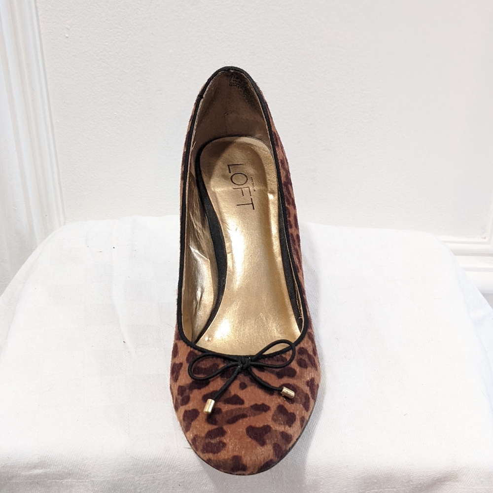 Leopard print heels by Loft - Picture 9 of 14